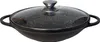 Wok Bratpfanne 40 cm Antihaft Wokpfanne Glasdeckel Asia Produktbild-Vorschau 1