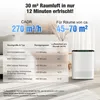 KNKA Pro Luftreiniger Allergiker mit HEPA Luftfilter gegen Produktbild-Vorschau 3