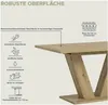 Esstisch ausziehbar Artisan Nachbildung 150-190x76x90 cm Produktbild-Vorschau 8