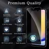 A product image showcasing a screen protector with various feature icons and text. Produktbild-Vorschau