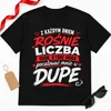Śmieszna Koszulka Męska Z Każdym Dniem Rośnie Prezent Dla Podgląd zdjęcia produktu 7