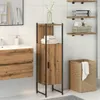 vidaXL Mobile da bagno Artisan oak 33x33x120,5 cm materiale Anteprima dell’immagine prodotto 2