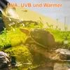 Reptilien Wärmelampe UVB UVA, 50W, Keramikfassung, drehbar, Produktbild-Vorschau 2