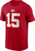 Pánský tričko Patrick Mahomes #15 Kansas City Chiefs NFL Náhled obrázku produktu 1