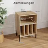 COSTWAY Support de tourne-disque, table de gramophone avec Voir les images du produit 3