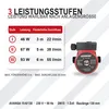 AVANSA 15-6/130 Umwälzpumpe Heizungspumpe 230 V – DN15 1", Produktbild-Vorschau 2