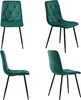 Flieks moderní jídelní set, jídelní stůl se 4 židlemi, Náhled obrázku produktu 7