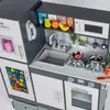 Große Holz Spielküche – Kinderküche höhenverstellbar 83–97 Produktbild-Vorschau 14