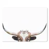 MuchoWow® Mauspad Mousepad Stier - Tiere - Hörner - Natur Produktbild-Vorschau 1