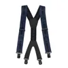 Hosenträger Stark Elastisch Metall Clip 9021100L BLAU Produktbild-Vorschau 6