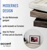 accent by nielsen Holz Bilderrahmen Vintage, 30x40 cm, Weiß Produktbild-Vorschau 6