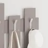 DECORTIE Wave Hänger Mokka Grau ,64 x 4 x 81 cm Produktbild-Vorschau 5