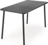 BOSCO rechteckiger Tisch aus Metall mit einem zentralen Produktbild-Vorschau 5