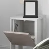 DECORTIE Ema Modern Nachttisch Schlafzimmermöbel,Antik Weiß Produktbild-Vorschau 3