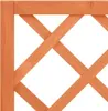 vidaXL Záhradná mreža s kvetinovým boxom hnedá 70x30x135 cm Náhľad obrázku produktu 5