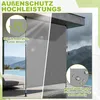 UISEBRT Klemmmarkise 120 × 310 cm Vertikalmarkise Produktbild-Vorschau 4