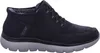 A side view of a black Skechers boot with a gray sole. Produktbild-Vorschau
