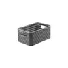 ROTHO boîte de rangement COUNTRY A5 /6L - anthracite Voir les images du produit 1