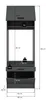 xonox.home Free Waschmaschinenschrank  (B/H/T: 66x195x68 Produktbild-Vorschau 2