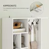 HOMCOM Garderobe Set Flurgarderobe mit Sitzbank, Produktbild-Vorschau 7