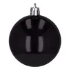 A single black Christmas ornament is shown against a white background. Náhľad obrázku produktu