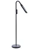 BELIANI Lampa podłogowa LED czarna materiał syntetyczny 160 Podgląd zdjęcia produktu 6