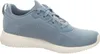 A side view of a blue Skechers Bobs Squad Tough Talk sneaker against a white background. Produktbild-Vorschau