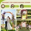 COSTWAY Rose oblúk záhradný oblúk pre popínavé rastliny, Náhľad obrázku produktu 8