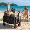 HAUSPROFI 100L Bollerwagen faltbar offroad schwarz, Produktbild-Vorschau 8
