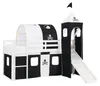 Lits superposé 90x200 cm avec Tour Tunnel Toboggan Matelas Voir les images du produit 12