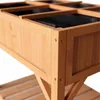 Jardinière surélevée Relaxdays, 8 compartiments, tablette, Voir les images du produit 6