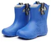 Ladeheid Kinder Gummistiefel Stiefelsocken mit Verschluss Produktbild-Vorschau 3