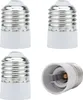 Intirilife E27 auf E14 Lampensockel Adapter in WEISS – 4x Produktbild-Vorschau 1