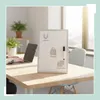 Relaxdays Whiteboard Tisch, 30x20 cm, magnetisch, 360° Produktbild-Vorschau 3