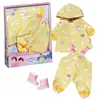 BABY born® Deluxe Regen Outfit 43cm (gelb/pink) Produktbild-Vorschau 6