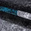 Kurzflor Teppich Wohnzimmer Türkis 240x340 Rechteck Produktbild-Vorschau 6