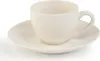 Espressotassen mit Untertassen - 90 ml - Weiß - Bone China Produktbild-Vorschau 7