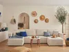 Best Mobilier Topaze - canapé panoramique en U - 7 places - Voir les images du produit 2