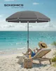 SONGMICS Strandschirm höhenverstellbar, UV-Schutz UPF 50+, Produktbild-Vorschau 3