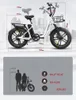 SAMEBIKE C05 PRO 20" Fat Tire E-Bike, 36V 13AH, 70km Produktbild-Vorschau 12
