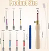 10tlg Stanznadel Set, Punch Needle Stickerei Zubehör für Produktbild-Vorschau 2