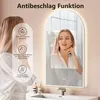 HOKO LED Bogenspiegel mit Metallrahmen 60x100 cm Anti-fog Produktbild-Vorschau 8