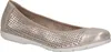 Caprice 22151 Ballerina Regular Taupe Metallic Größe EU 42 Produktbild-Vorschau 16