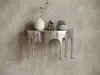 WOHNLING Półka ścienna 35 cm, aluminium, srebrna, wzór Podgląd zdjęcia produktu 2