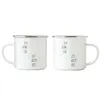 Ich atme ein Ich raste aus Emaille Tasse Work Life Balance Produktbild-Vorschau 3