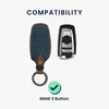 kwmobile Autoschlüssel Kunstleder Hülle kompatibel mit BMW Produktbild-Vorschau 6