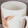 4er Set Kaffeetasse Ostern Hase Porzellan 340ml Kaffeepott Produktbild-Vorschau 3