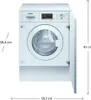 Siemens iQ500 WK14D543ES, Frontlader, Integriert, Links, Produktbild-Vorschau 5