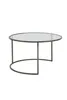 Table basse Light & Living S/2 Ø65x39+Ø75x44 cm DUARTE, Voir les images du produit 7