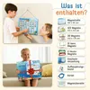 LIKARTO Kinder Wochenplaner Magnettafel mit 194 Magneten Produktbild-Vorschau 5